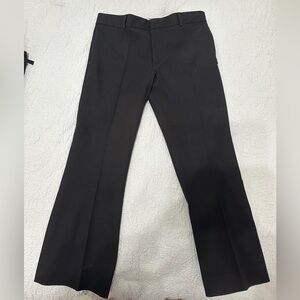 Frame Denim Black Le Crop Mini Boot Pants